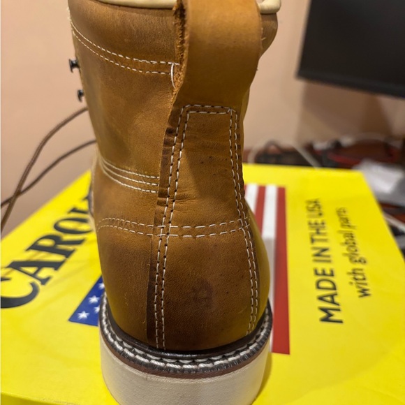 Carolina Moc Toe Work Boot - 12 wide - Picture 5 of 6